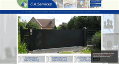 Desktop Screenshot of ca-services.fr